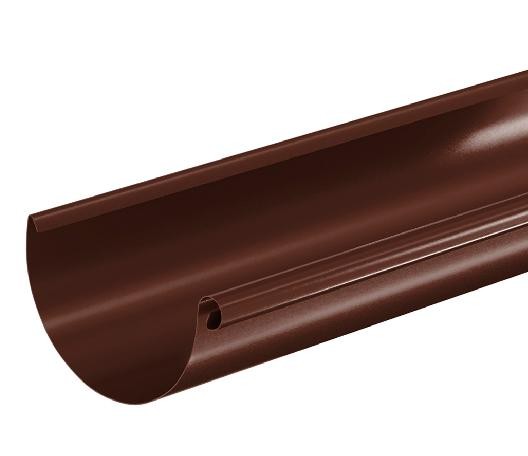 Водосток Aquasistem, система 150/100 - Водосточный желоб 3.00м RAL 8017 Коричневый купить в Знаменске