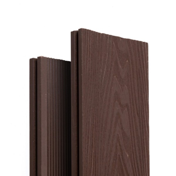 Террасная доска Ecodecking Экстра 3D полнотелая Графит купить в Знаменске