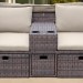 Комплект мебели AFINA плетеной из иск. ротанга AFM-330B Brown купить в Знаменске