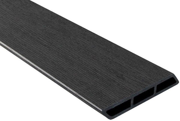 Доска Ромбус 3D ДПК Outdoor STORM BLACK черная купить в Знаменске
