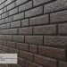Фасадная панель Ю-Пласт Стоун Хаус Кирпич Коричневый купить в Знаменске