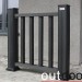 Ограждение из ДПК Outdoor Классик 3D STORM чёрный купить в Знаменске
