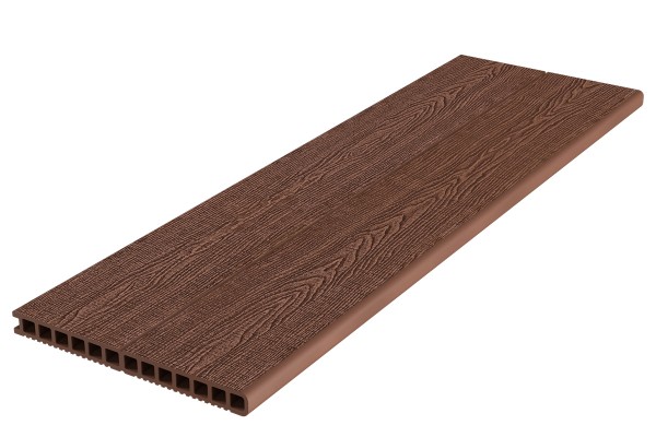 Ступень ДПК Deckron Woodlike 317x28x4000 мм, коричневый купить в Знаменске