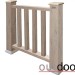 Ограждение из ДПК Outdoor Классик 3D STORM серый микс купить в Знаменске