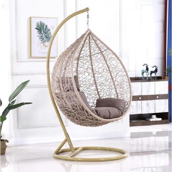 Кресло Подвесное из искусственного ротанга AFM-169A-XLB Beige купить в Знаменске