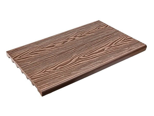 Ступень полнотелая из ДПК Deckart Step 3D Махагон купить в Знаменске
