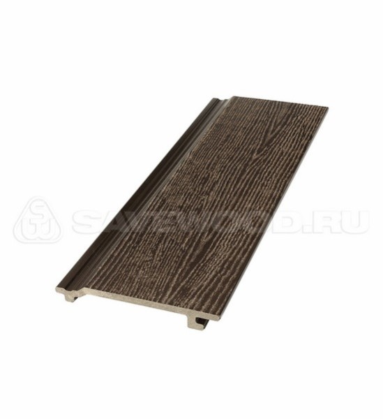 Сайдинг из дпк savewood sw-sorbus радиальный распил темно-коричневый купить в Знаменске