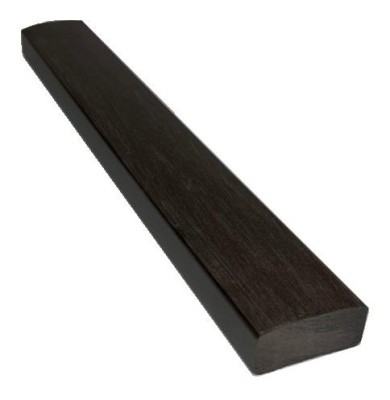 Лавочный брус Ecodecking Некст полнотелый брашированный 70х35 венге (под заказ)