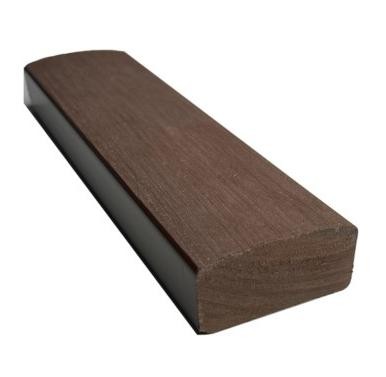 Лавочный брус Ecodecking Некст полнотелый брашированный 70х35 шоколад (под заказ) купить в Знаменске
