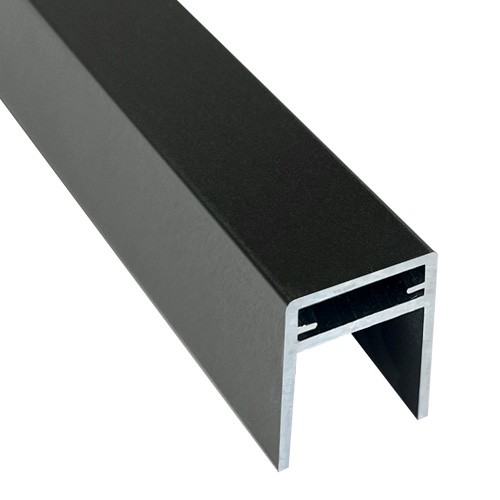 П-профиль Алюминиевый EasyDecking 35x25 Черное дерево купить в Знаменске