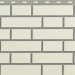 Фасадная панель Альта-Профиль, Кирпич Клинкерный, Белый купить в Знаменске