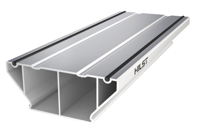 Лага алюминиевая Hilst JOIST стыковочная PRO MAX 4000x100x40
