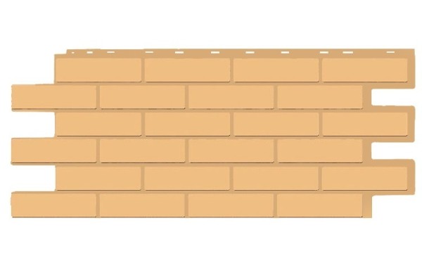 Фасадная панель T-Siding Кирпич Модерн Эко Крем купить в Знаменске