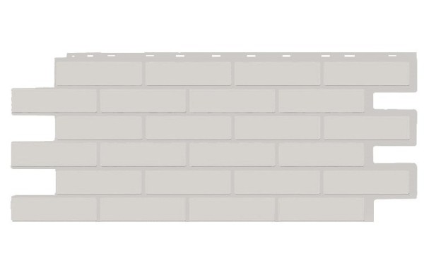Фасадная панель T-Siding Кирпич Модерн Эко Уайт купить в Знаменске