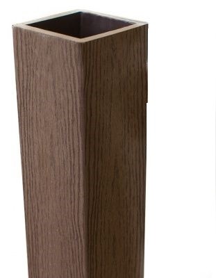 Столб опорный Woodvex Co-Extrusion Темно - Коричневый купить в Знаменске